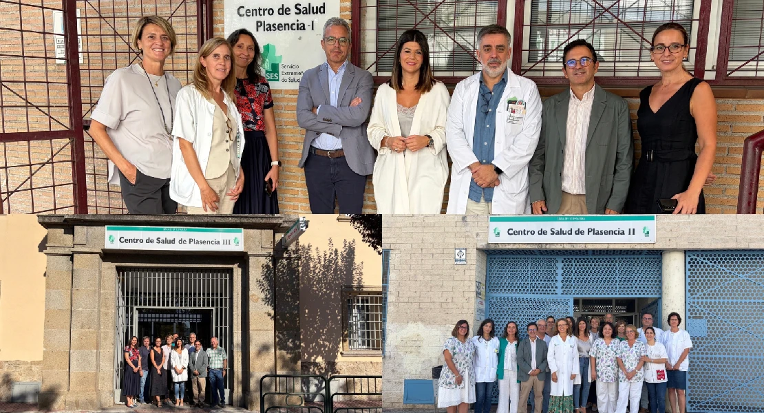 El SES invierte más de 1 M€ en la modernización de los centros de salud de Plasencia