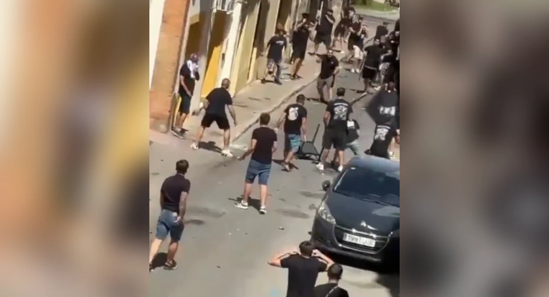 Dos detenidos tras los enfrentamientos entre aficionados del Xerez CD y el CD Badajoz