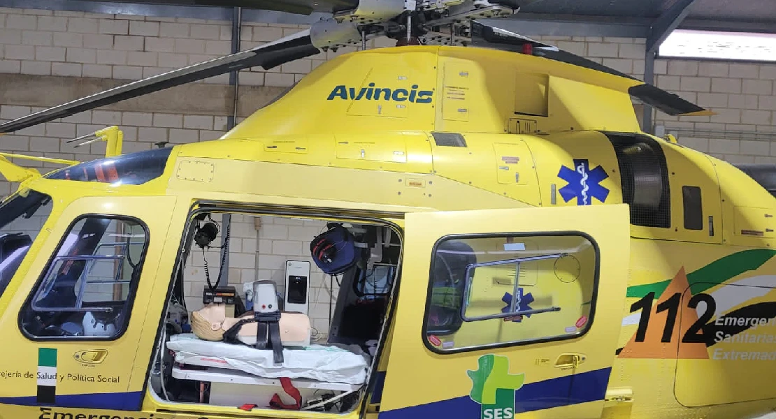 Herido un hombre tras volcar su vehículo en Santiago de Alcántara (CC)