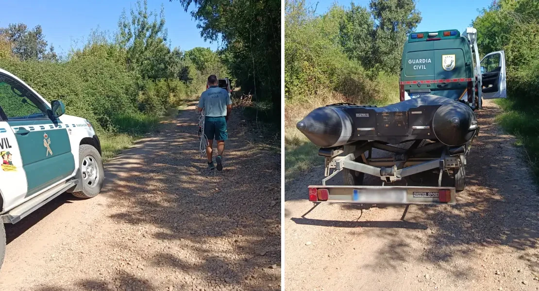 Hallan el cadáver de un hombre flotando en el río Guadiana a su paso por Mérida