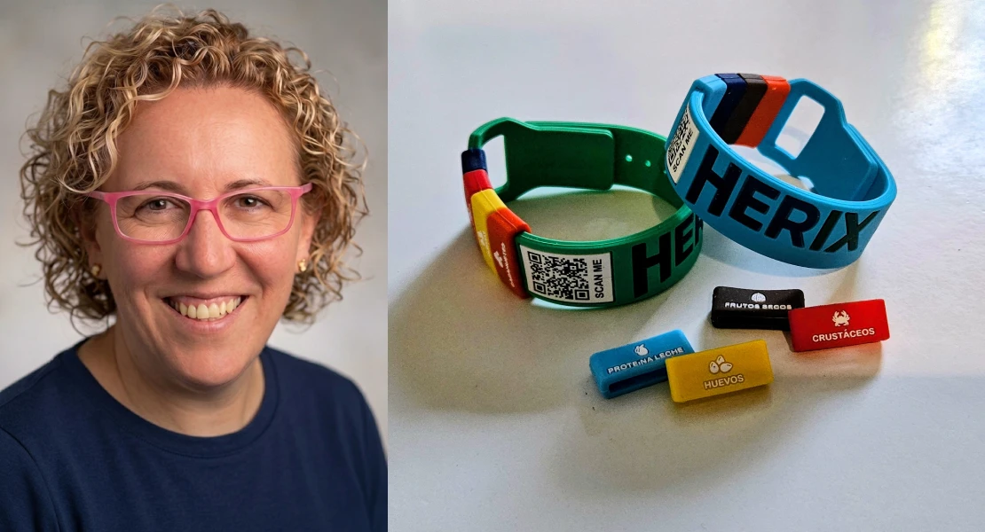 Así nació 'Herix', la pulsera que puede salvarle la vida a un niño con alergias alimentarias