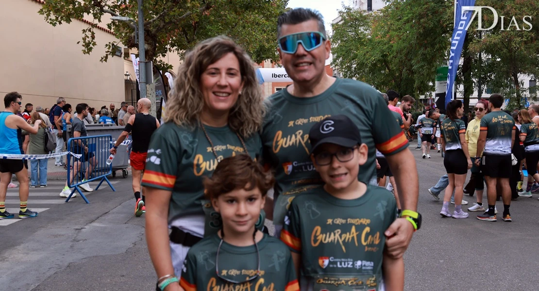 Éxito de participaión en el IX Cross Solidario de la Guardia Civil de Badajoz