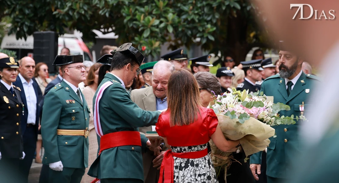 Imágenes del acto por la festividad de la Virgen del Pilar, patrona de la Guardia Civil
