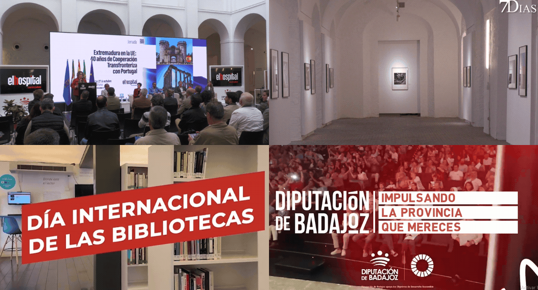 Todo lo que no te puedes perder sobre la Diputación de Badajoz esta semana