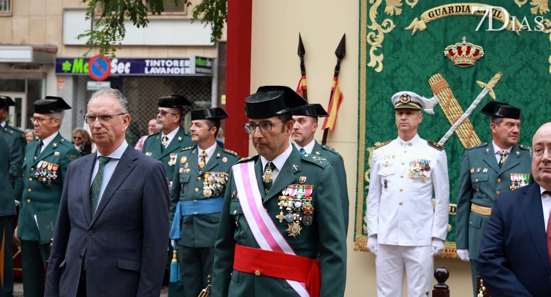 Imágenes del acto por la festividad de la Virgen del Pilar, patrona de la Guardia Civil
