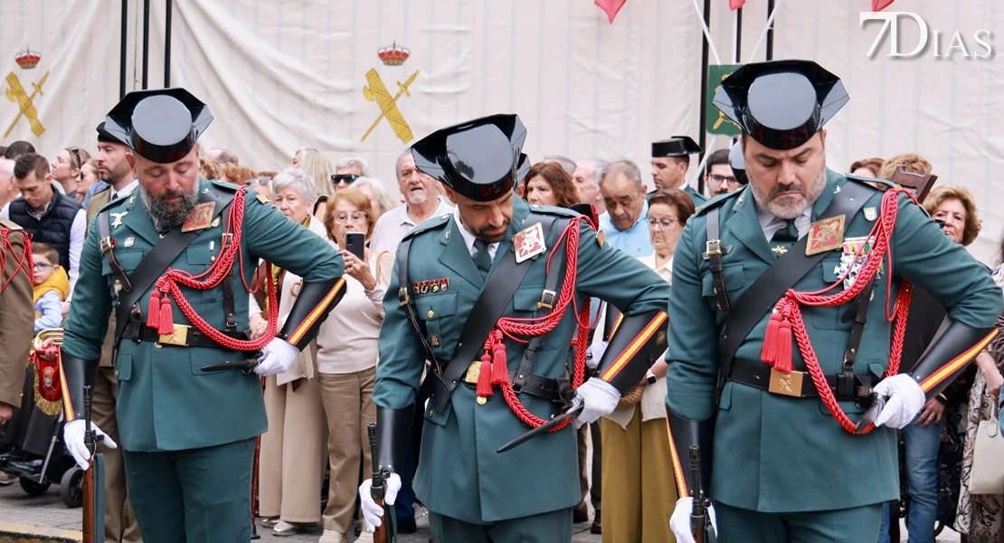 Imágenes del acto por la festividad de la Virgen del Pilar, patrona de la Guardia Civil