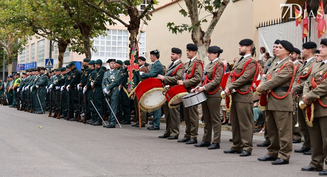 Imágenes del acto por la festividad de la Virgen del Pilar, patrona de la Guardia Civil