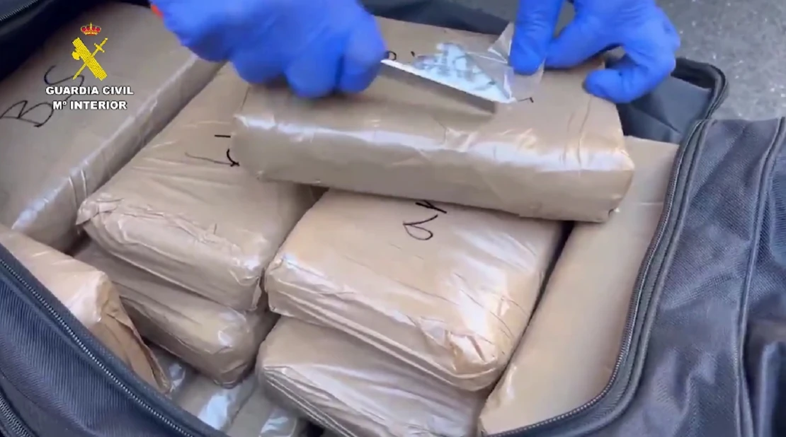 El inicio de una investigación en Talavera la Real permite intervenir una tonelada de cocaína
