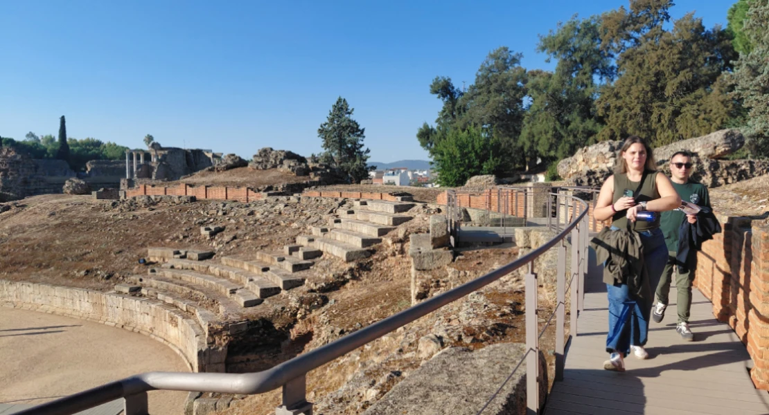 Hay nuevas zonas visitables en el Anfiteatro Romano de Mérida