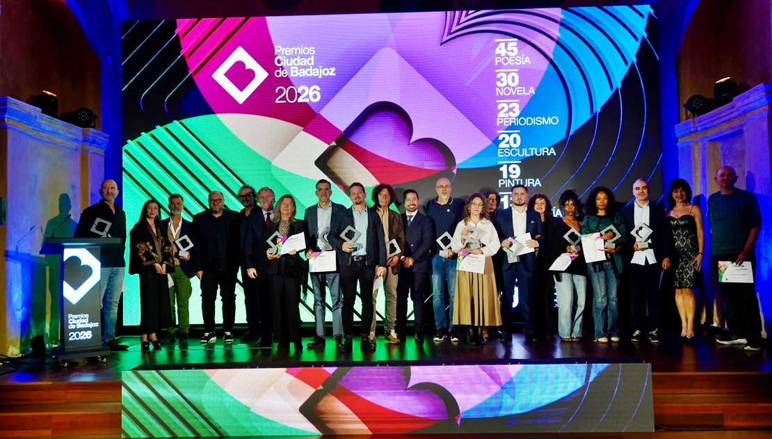 Badajoz celebra el talento y la creación en una nueva edición de los Premios ‘Ciudad de Badajoz’