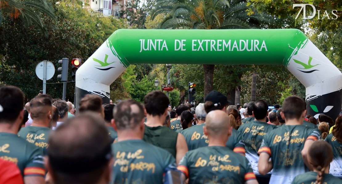 Éxito de participaión en el IX Cross Solidario de la Guardia Civil de Badajoz
