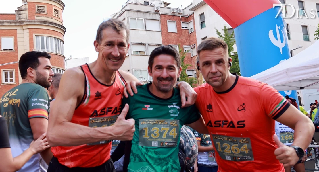 Éxito de participaión en el IX Cross Solidario de la Guardia Civil de Badajoz
