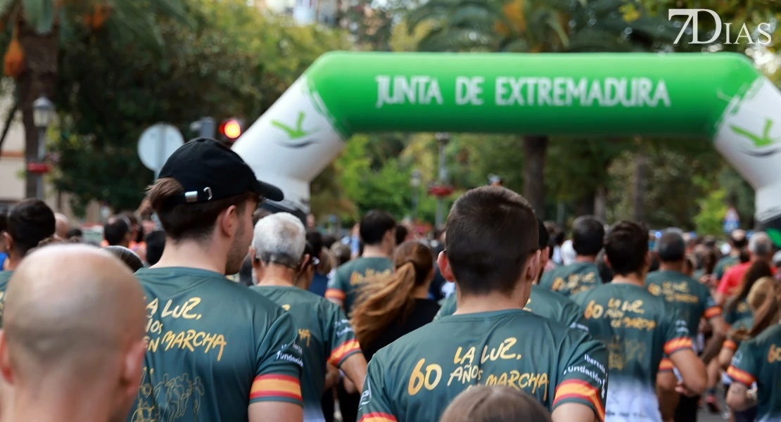 Éxito de participaión en el IX Cross Solidario de la Guardia Civil de Badajoz