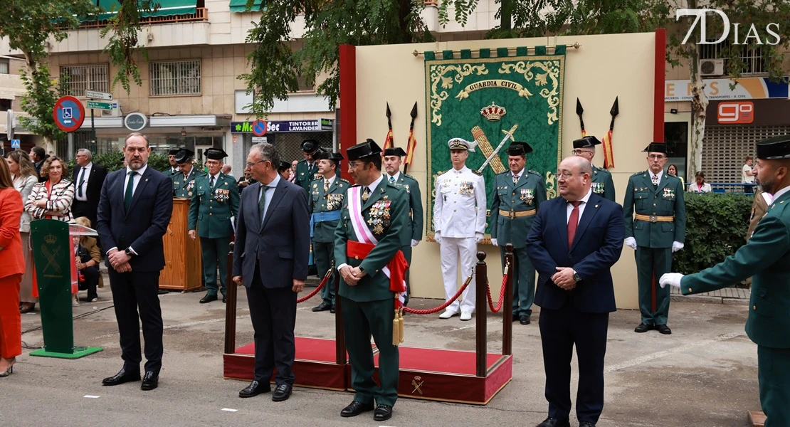 Imágenes del acto por la festividad de la Virgen del Pilar, patrona de la Guardia Civil