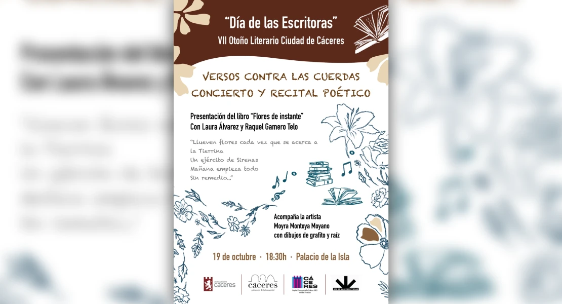 Cáceres celebra el Día de las Escritoras con un encuentro de poesía, música y arte