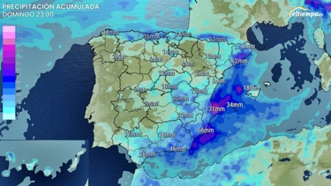 Semana de contrastes: anticiclón de récord y una posible DANA retrógrada