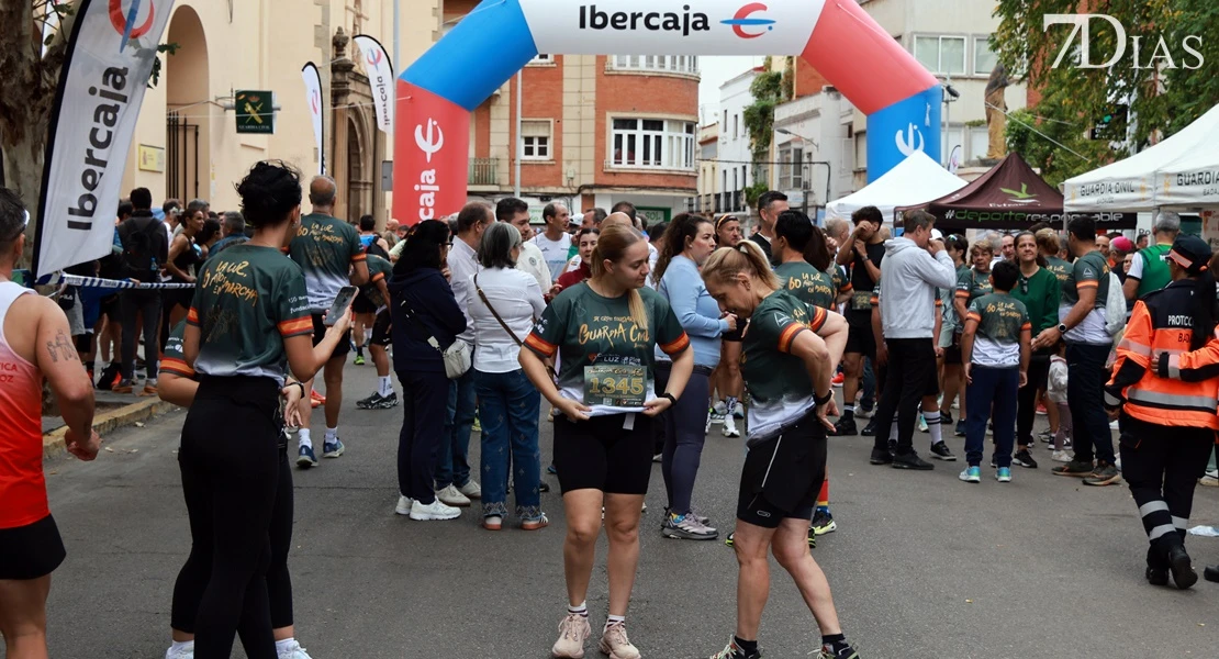 Éxito de participaión en el IX Cross Solidario de la Guardia Civil de Badajoz