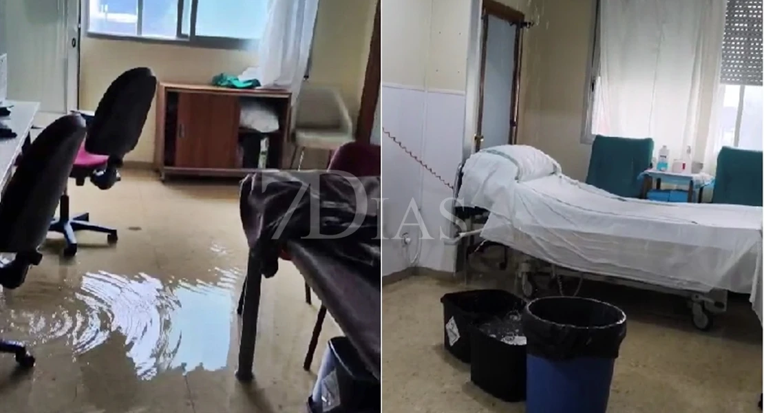 Vuelve a inundarse la zona de paritorio del Materno Infantil de Badajoz