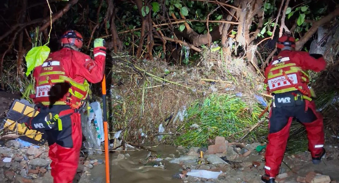 Buscan a una mujer arrastrada por el agua durante una crecida en Cataluña