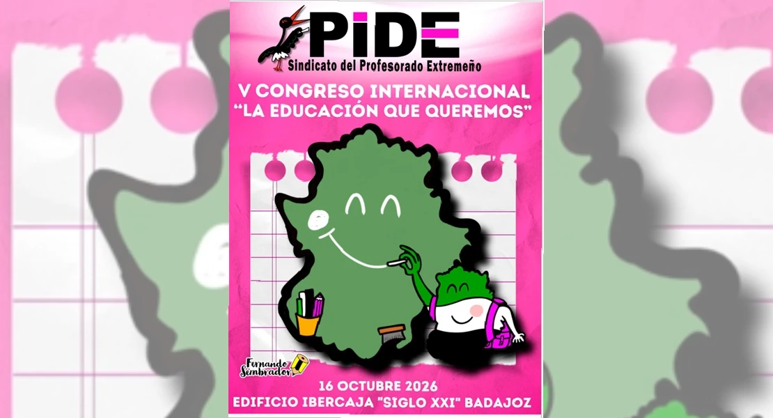 El V Congreso Internacional de PIDE convertirá a Badajoz en el epicentro de la educación del futuro