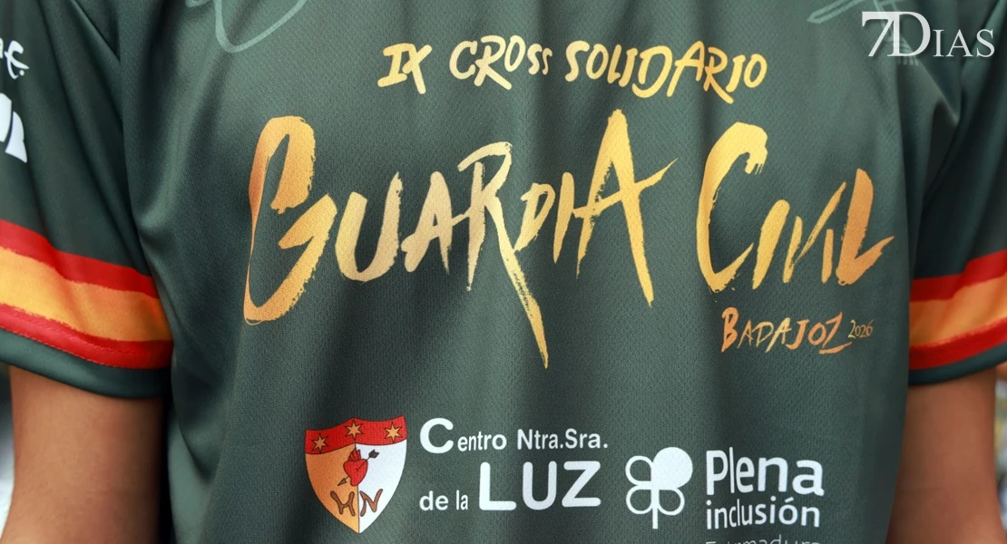 Éxito de participaión en el IX Cross Solidario de la Guardia Civil de Badajoz