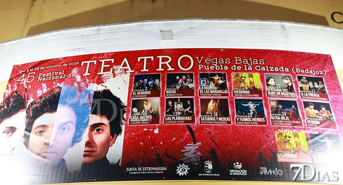 METER FOTOS EDU / Puebla de la Calzada levanta el telón: arranca el 45º Festival Nacional de Teatro Vegas Bajas