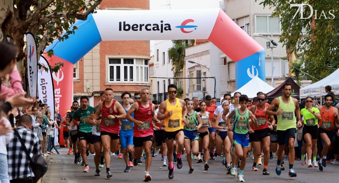 Éxito de participaión en el IX Cross Solidario de la Guardia Civil de Badajoz