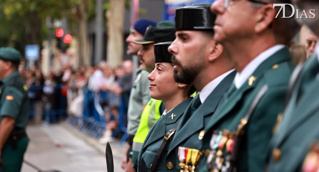 Imágenes del acto por la festividad de la Virgen del Pilar, patrona de la Guardia Civil