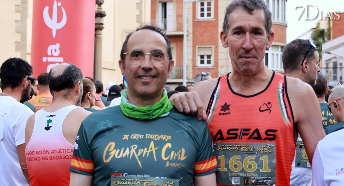 Éxito de participaión en el IX Cross Solidario de la Guardia Civil de Badajoz