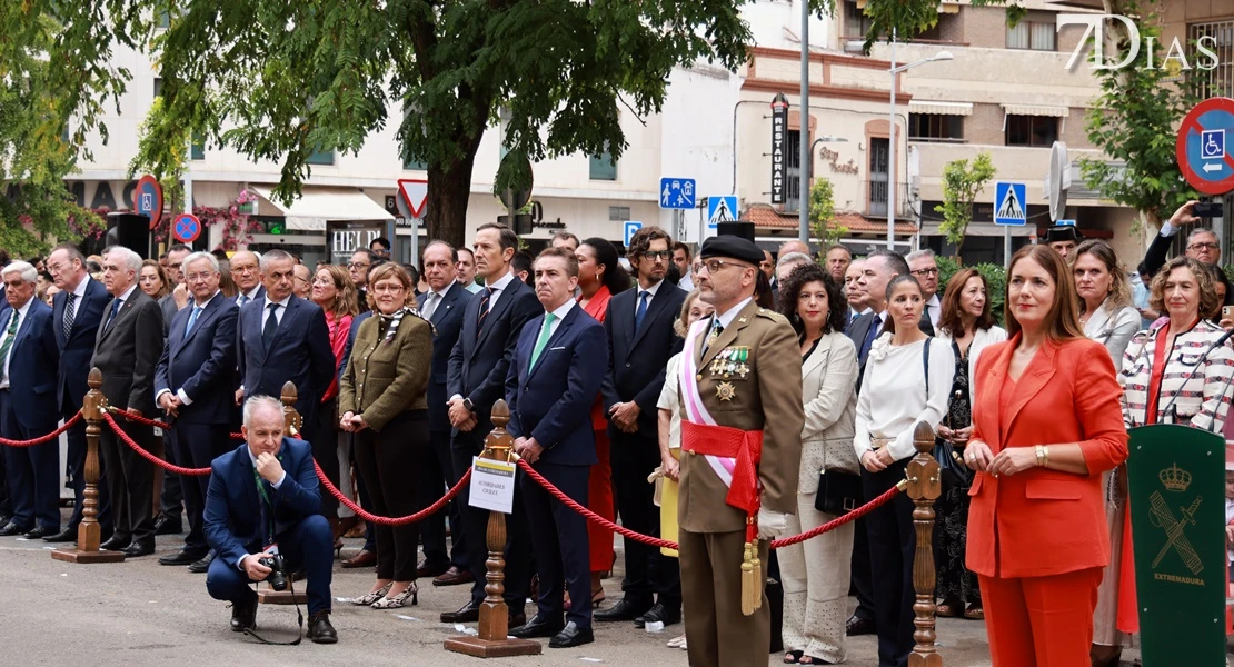 Imágenes del acto por la festividad de la Virgen del Pilar, patrona de la Guardia Civil