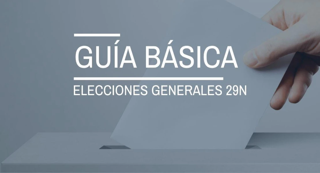 La guía básica para las elecciones generales del 29N: resuelve tus dudas
