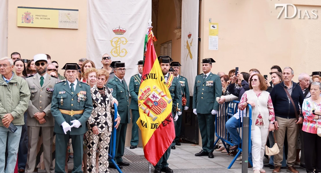 Imágenes del acto por la festividad de la Virgen del Pilar, patrona de la Guardia Civil