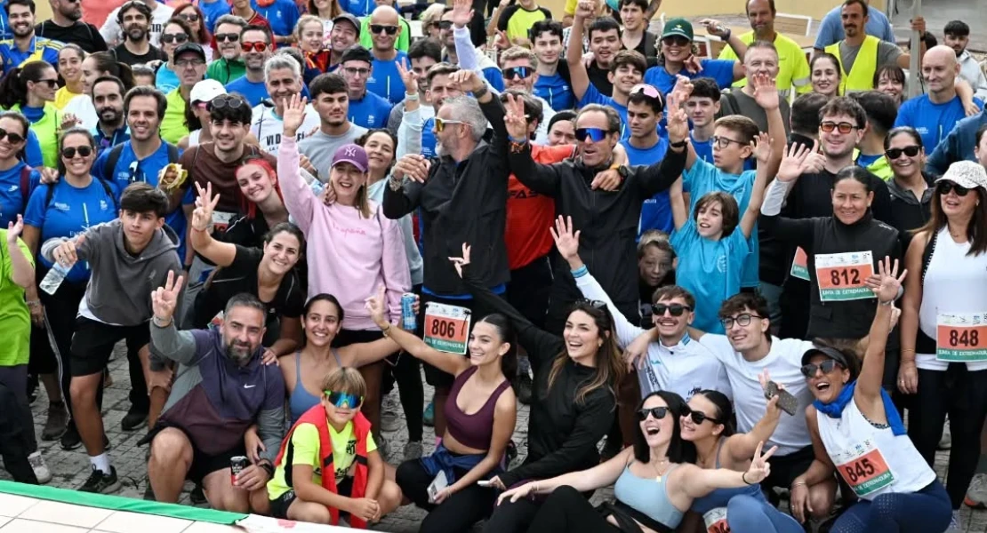 Éxito total de participación en el primer Cross Solidario COI de Valdebótoa