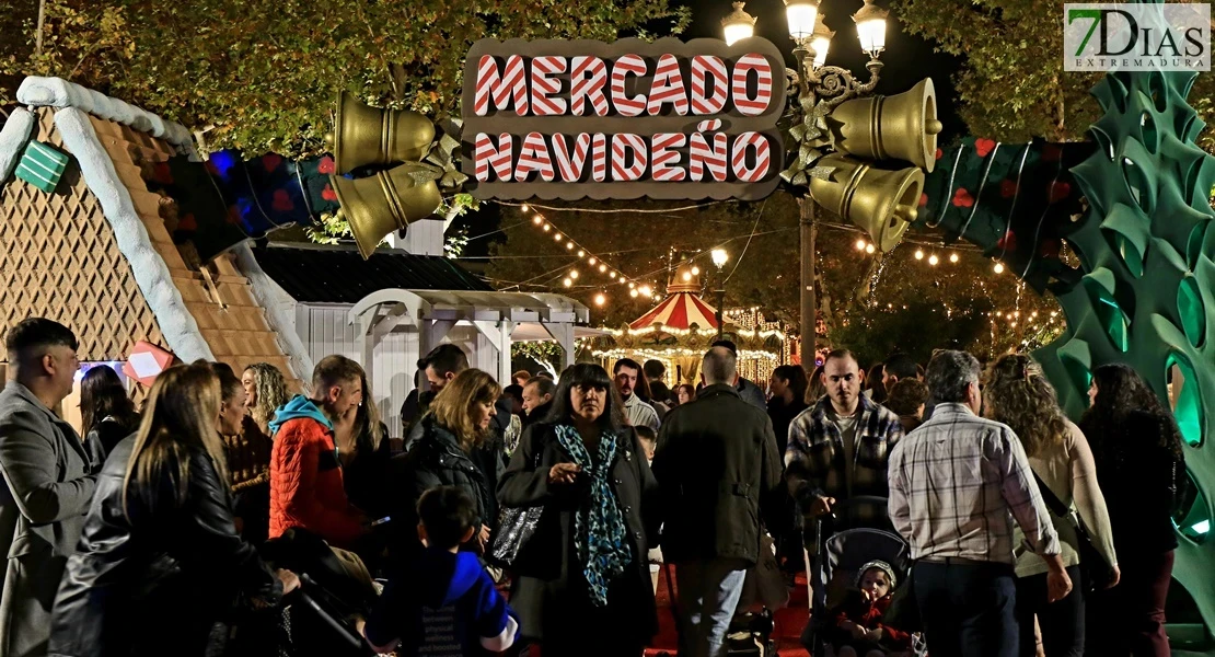 Badajoz adelanta el día del encendido y la apertura de los mercados navideños
