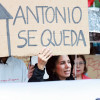 El temporal no frena la manifestación sobre una vivienda digna en Badajoz