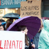 El temporal no frena la manifestación sobre una vivienda digna en Badajoz