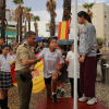 Badajoz celebra la II Edición del Acto de Homenaje a la Bandera con alumnos de centros educativos