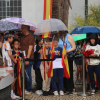 Badajoz celebra la II Edición del Acto de Homenaje a la Bandera con alumnos de centros educativos