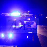 Un camión y un turismo chocan en la A-5 a la altura de Mérida