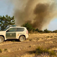 Un detenido y tres investigados por varios incendios en la provincia de Cáceres