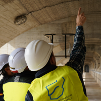 Avanzan las obras de emergencia en Gabriel y Galán tras detectar filtraciones