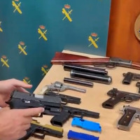 Detenido por traficar con armas cuyos componentes compraba en internet