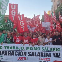 Los sindicatos celebran el inicio de la negociación salarial, pero mantienen las movilizaciones