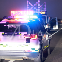 Un accidente corta la A-5 en Badajoz: una persona herida tras quedar atrapada