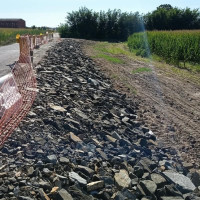 Visitan las obras de emergencia en la presa de Gabriel y Galán en Cáceres