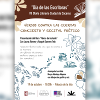 Cáceres celebra el Día de las Escritoras con un encuentro de poesía, música y arte