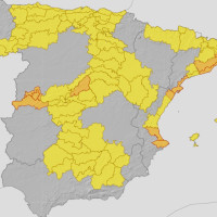 Sábado con cielos cubiertos y lluvias en Extremadura