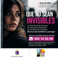 Badajoz lanza una campaña para concienciar sobre la trata de personas y detectar casos de explotación