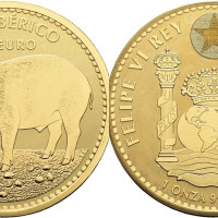 El Cerdo Ibérico ya tiene su propia moneda de oro