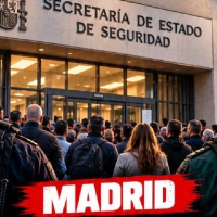 Guardias civiles y policías se encierran en el Ministerio del Interior: “Es ahora o nunca”